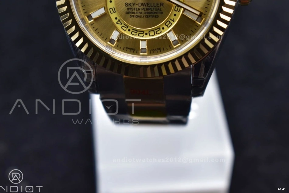 YG Best YG YG Noob A23J Skydweller Edition SS Bracelet Dial SS on 0114
